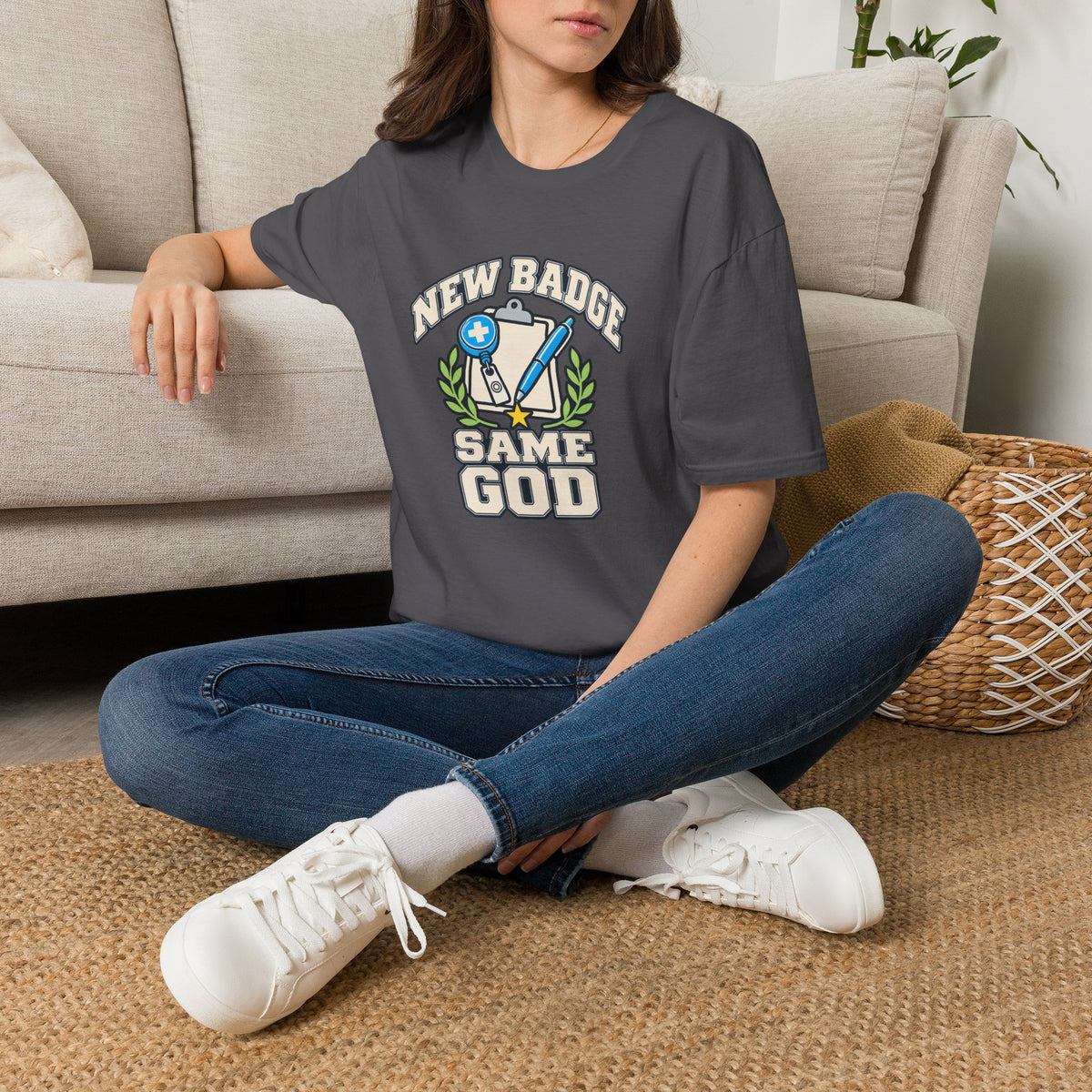 Christian Nurse Shirt for Nurses Starting a New Position