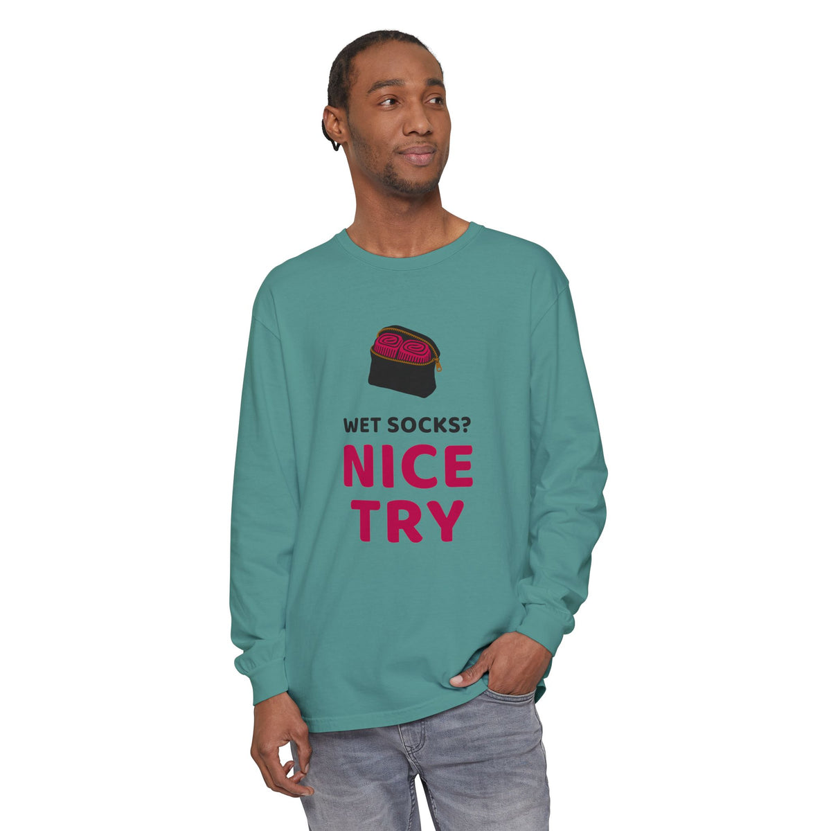 Practical Mom Shirt for Moms Who Pack Spare Outing Clothes, Long Sleeve