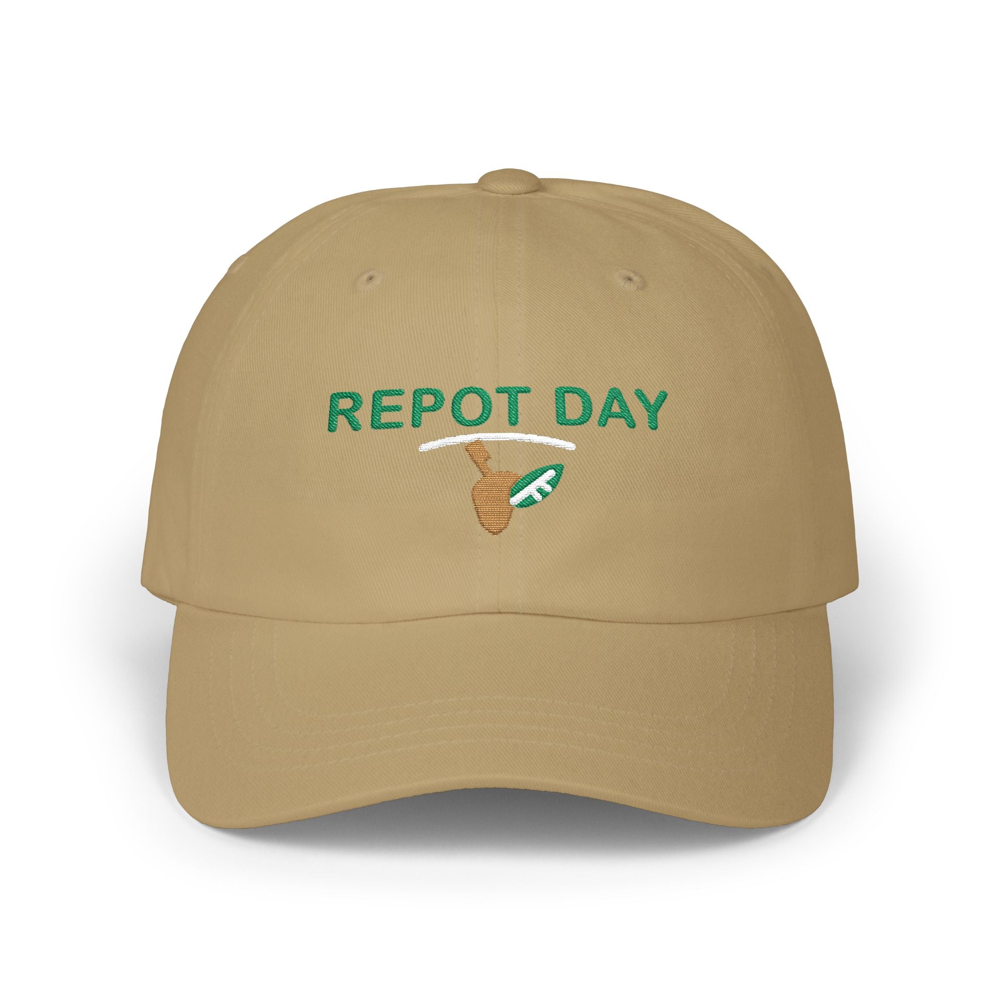 Repot Day Embroidered Dad Cap