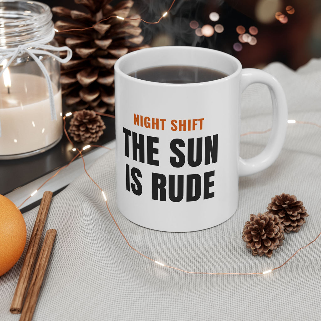 Night Shift Nurse Mug for Nurses Ending an Overnight Shift