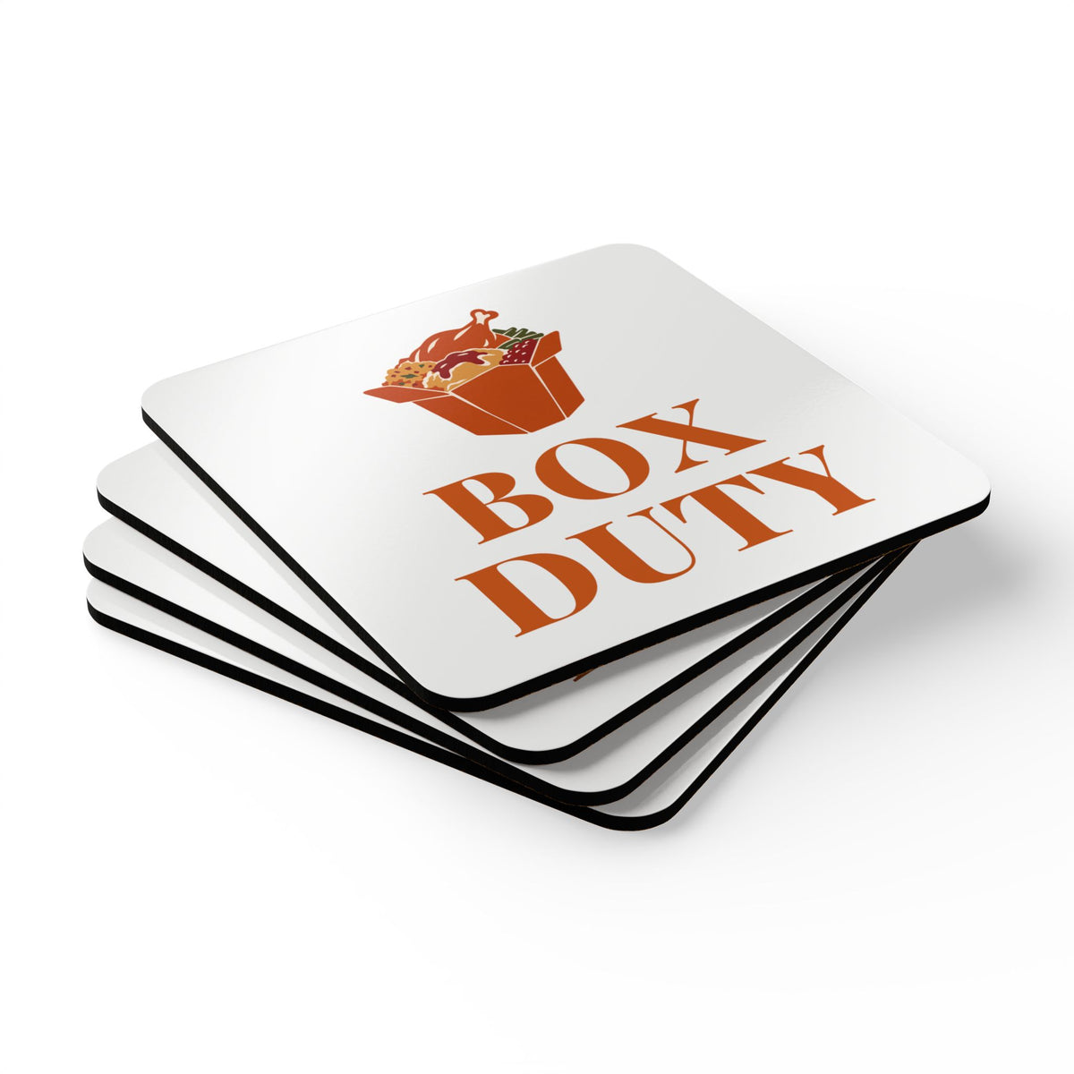 Friendsgiving Host Coaster Set for Hosts Who Send Leftovers Home