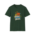 Halloween Teacher Shirt for Elementary Teachers, "Glitter Outlasts Ghosts"