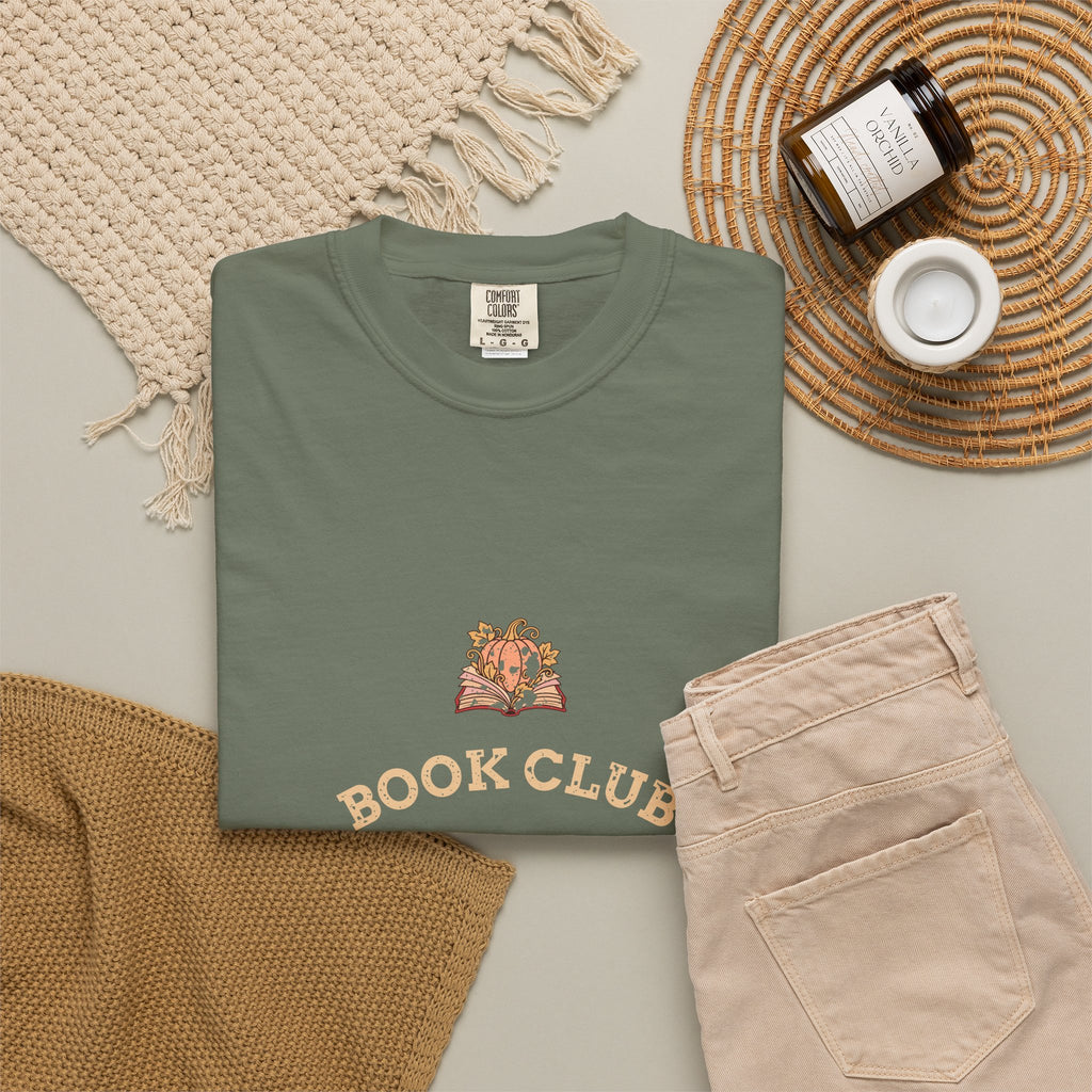 Pumpkin Patch Book Club Shirt for Fall Reading Friends