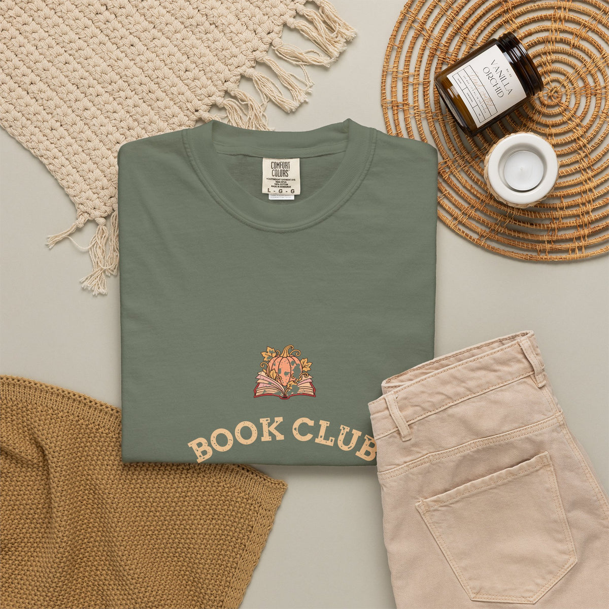 Pumpkin Patch Book Club Shirt for Fall Reading Friends