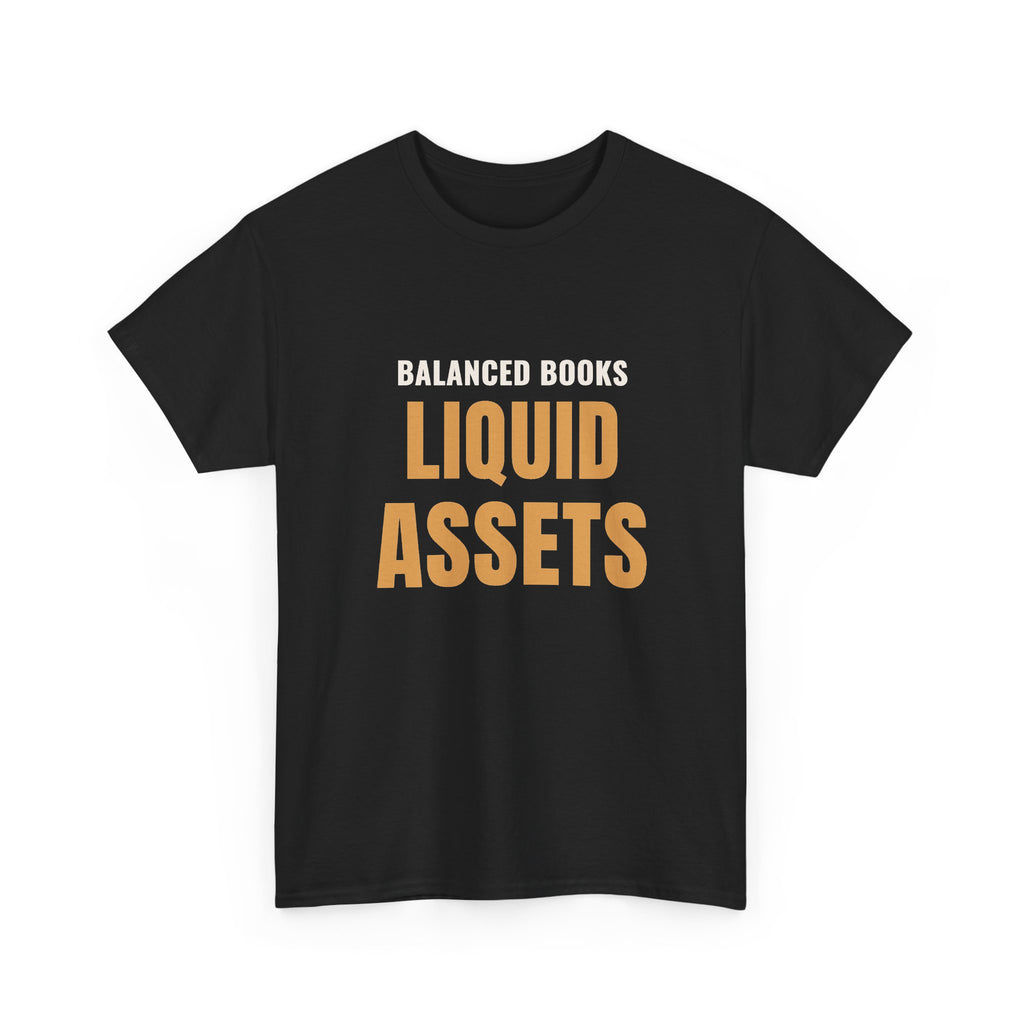 Homebrewing Accountant T-Shirt, "Liquid Assets" Funny Tee for CPAs