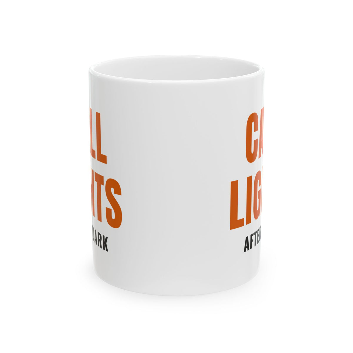 Night Shift Nurse Mug “Call Lights After Dark” for Night-Shift Nurses
