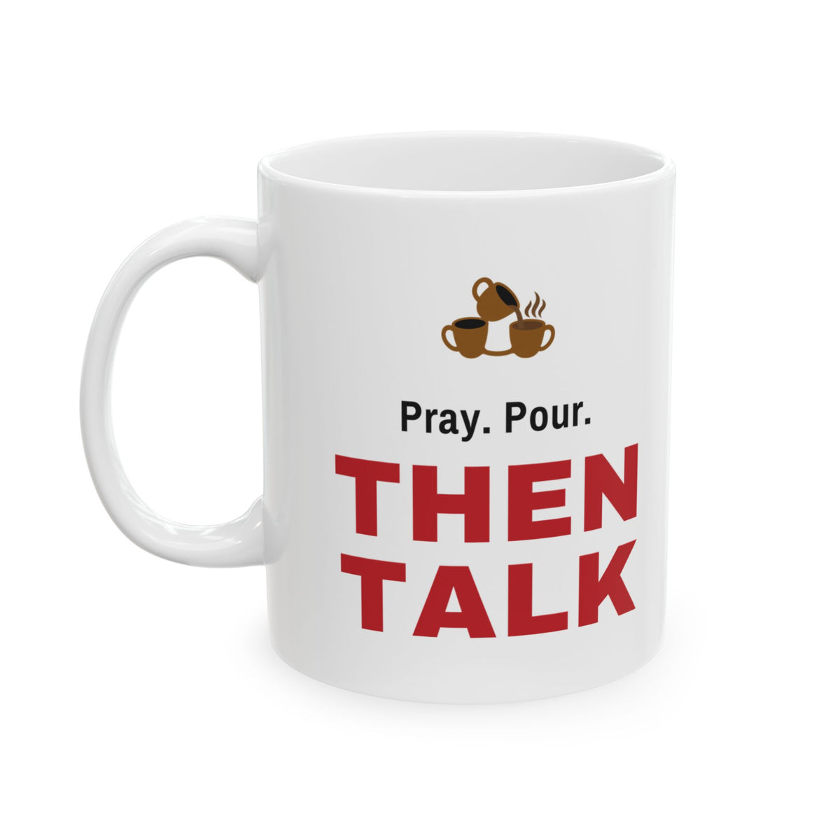 Christian Coffee Mug for Christians Who Protect Their Morning Prayer Time