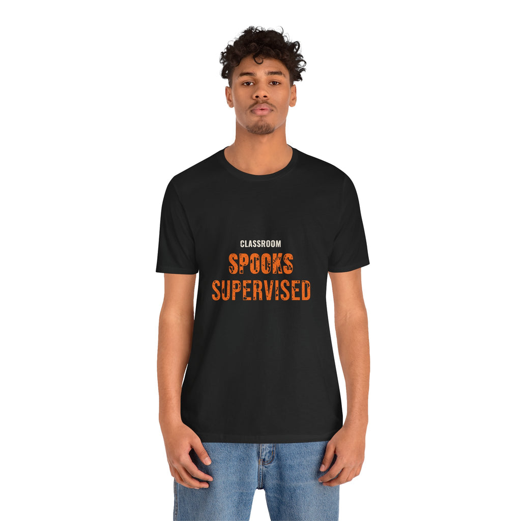 Halloween Teacher Tee for Elementary Teachers Hosting Classroom Parties