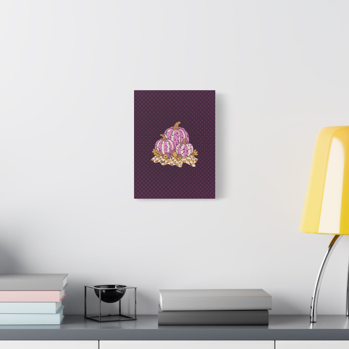Pumpkin Harvest Matte Canvas Wall Art