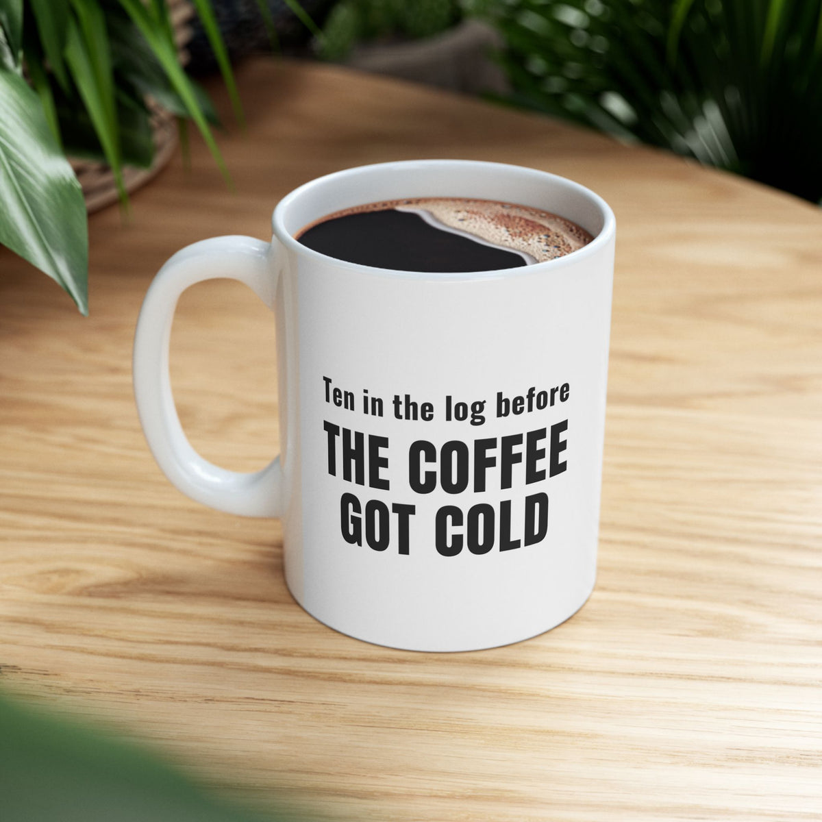 POTA Activation Coffee Mug for Ham Radio Operators, "The Coffee Got Cold"