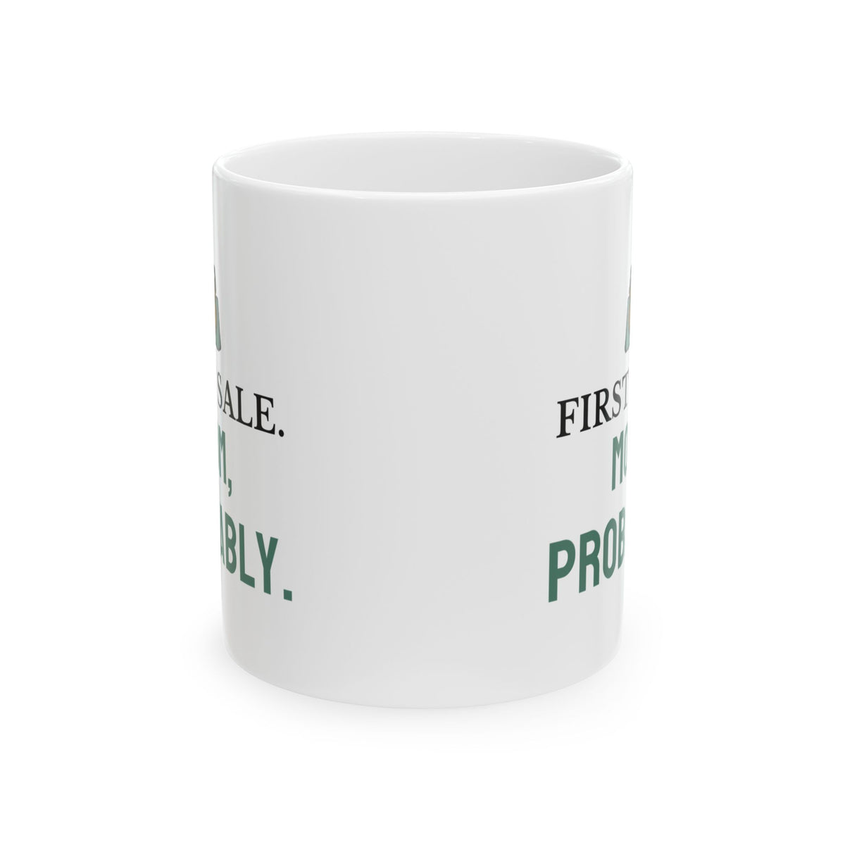 Online Store Owner Mug for Owners Celebrating Their First Sale
