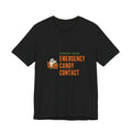 Teacher Halloween Party Shirt for Elementary Teachers, “Emergency Candy Contact”
