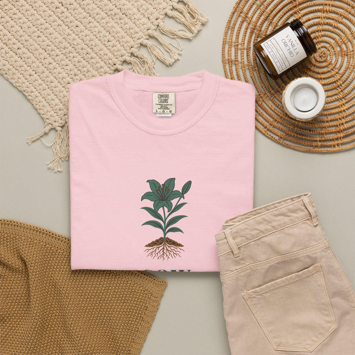 Christian Gardening Shirt for Faithful Gardeners