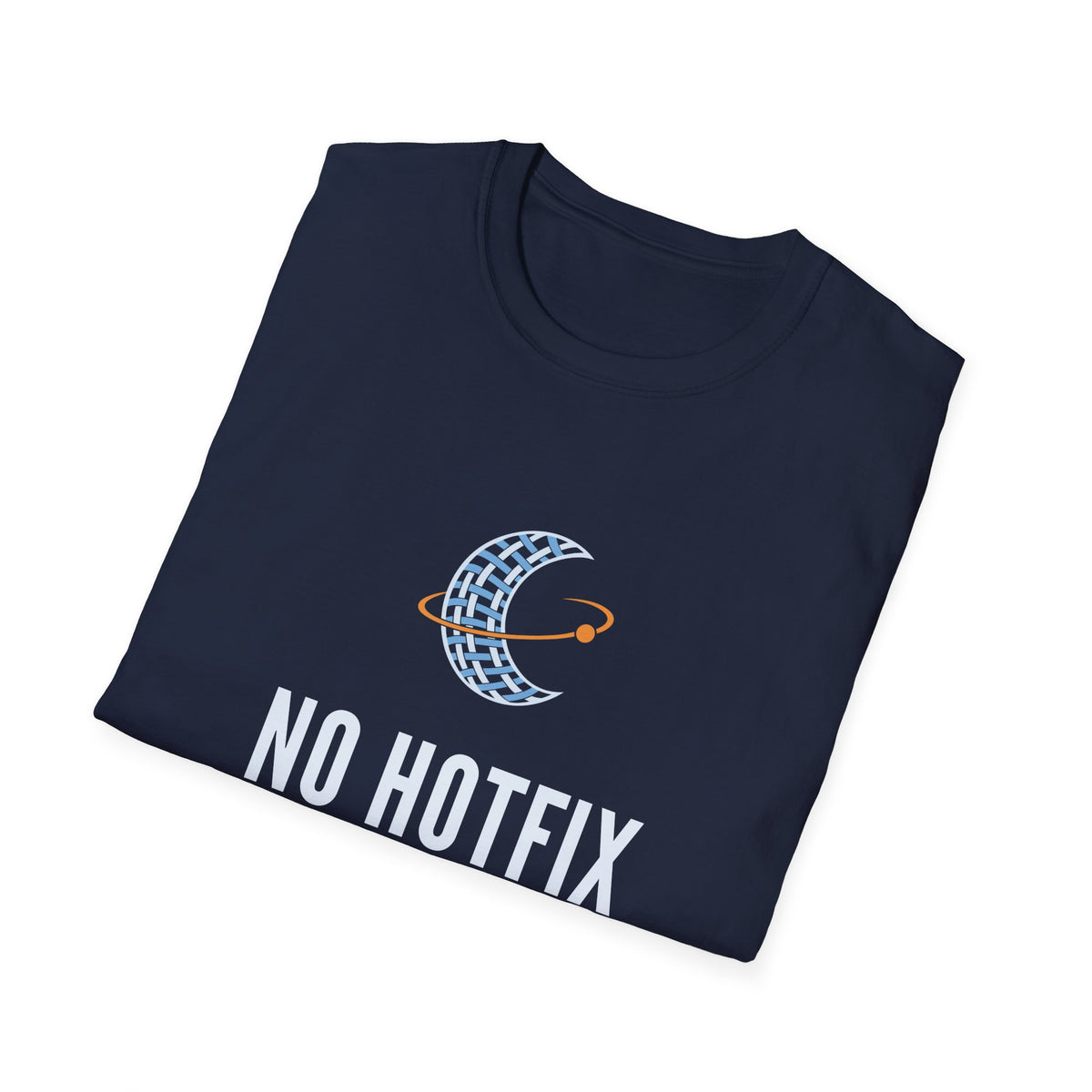 Software Engineer Space Shirt for Software Engineers, “No Hotfix in Orbit”