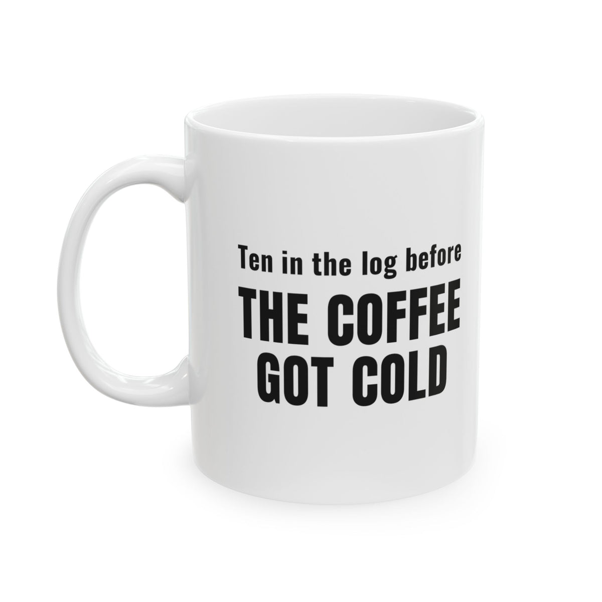 POTA Activation Coffee Mug for Ham Radio Operators, "The Coffee Got Cold"