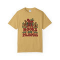Book Lover Christmas Shirt for Book Club Readers in Mustard
