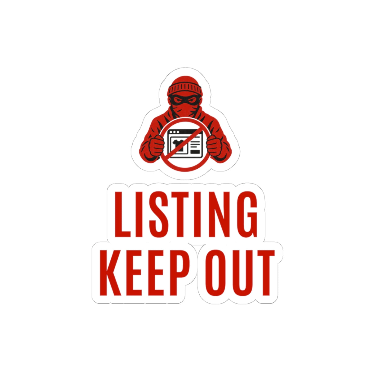 Marketplace Seller Funny Sticker for Sellers Defending Product Listings