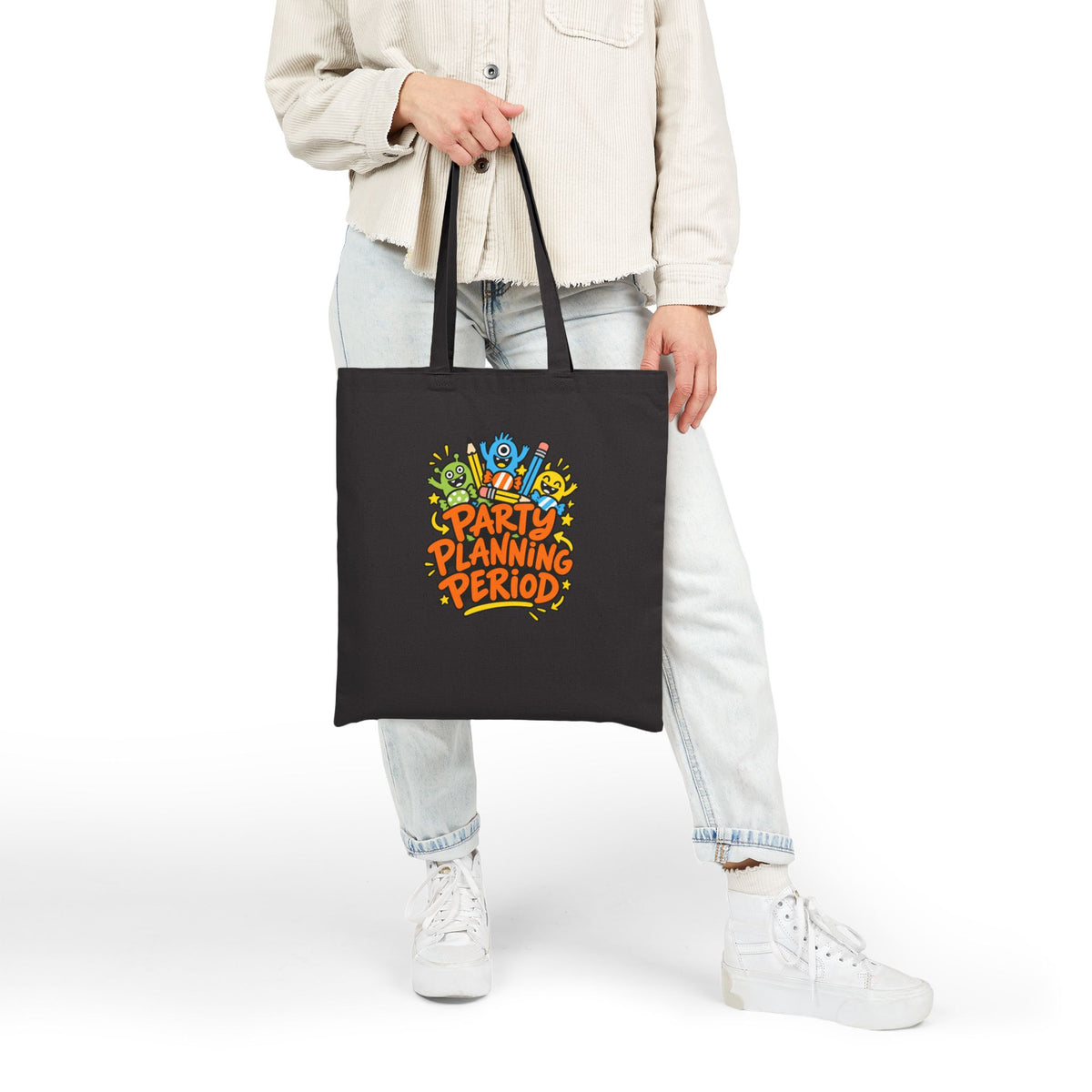Teacher Halloween Tote Bag For Teachers Handling Class Parties