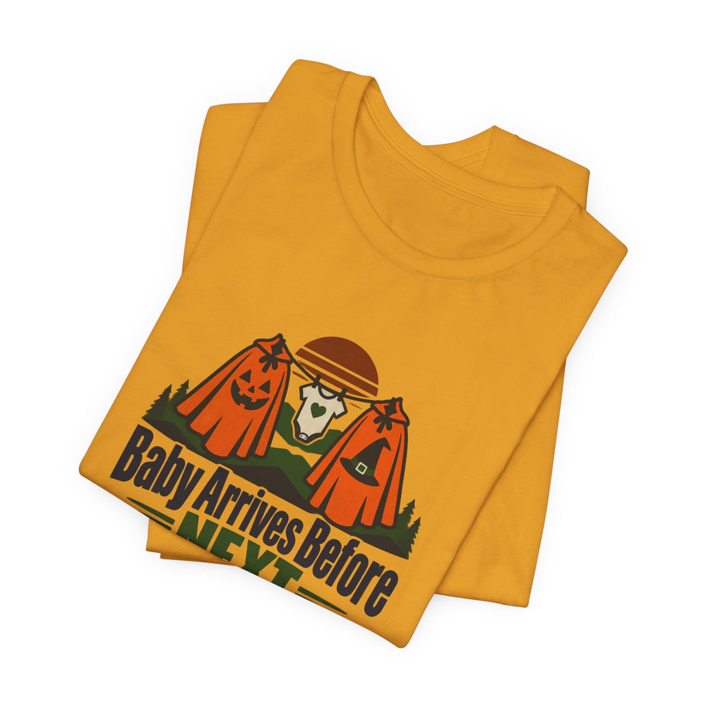 Halloween Pregnancy Announcement Shirt for Expectant Parents