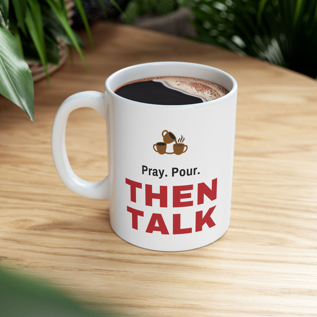 Christian Coffee Mug for Christians Who Protect Their Morning Prayer Time