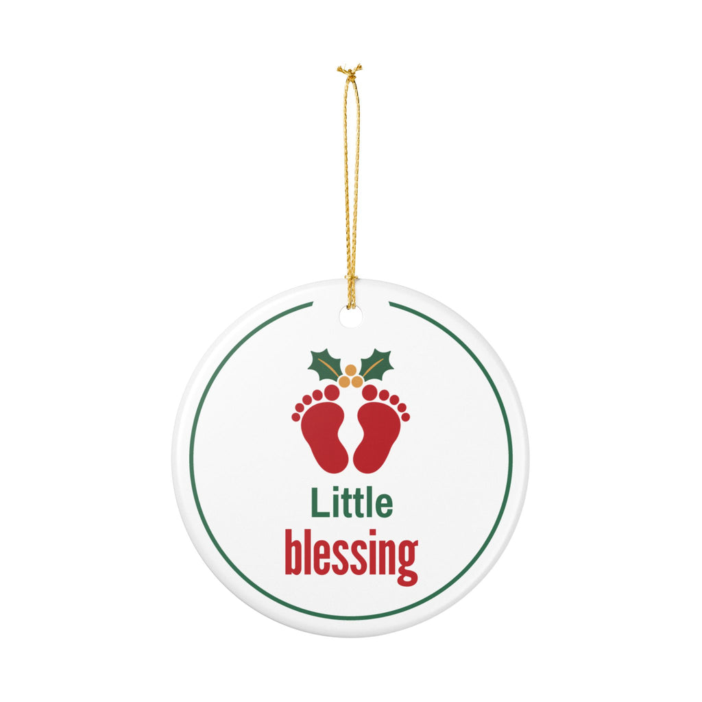 Christian Mom Baby Ornament for Moms Celebrating Baby's First Christmas