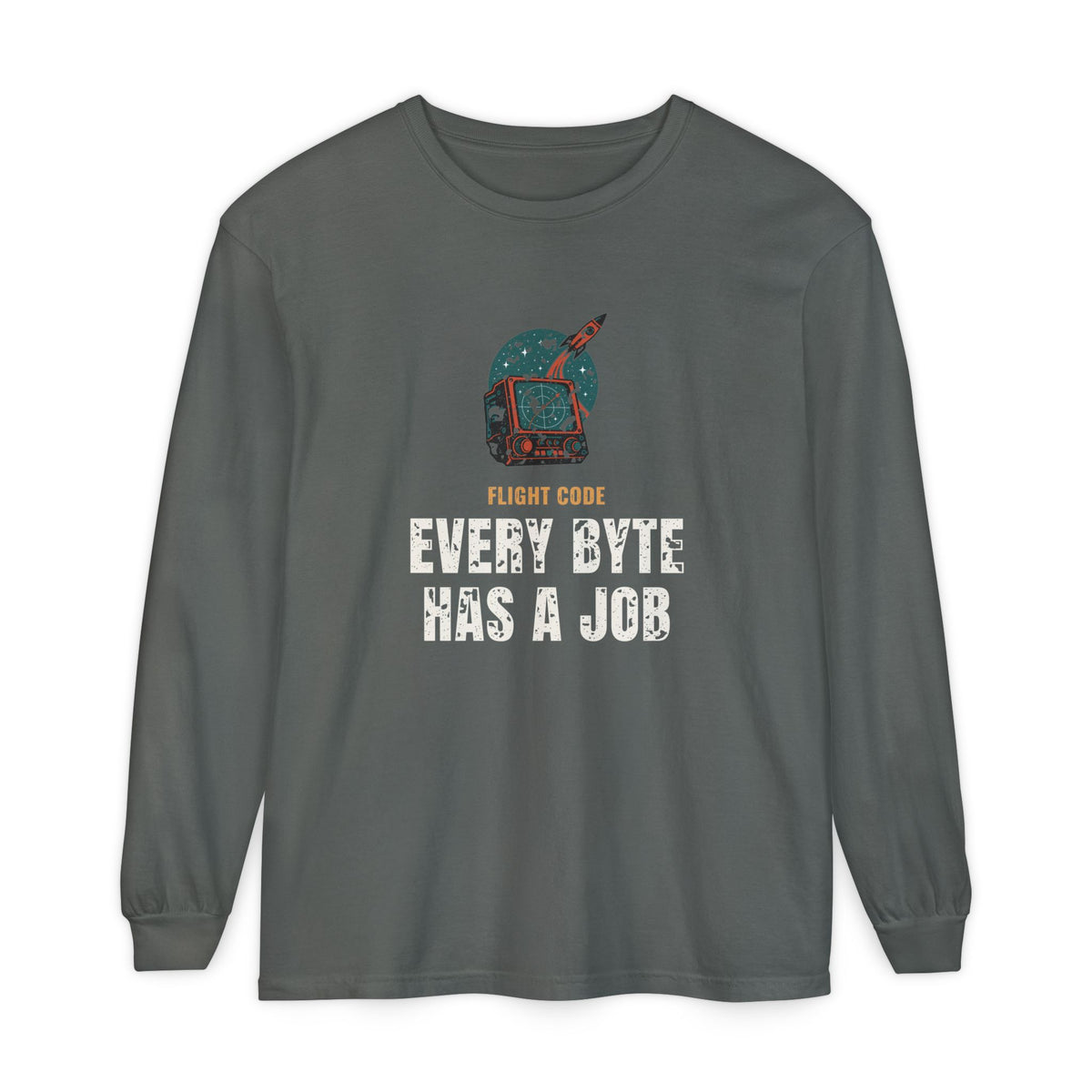 Software Engineer Space Shirt for Developers Who Admire Flight Code