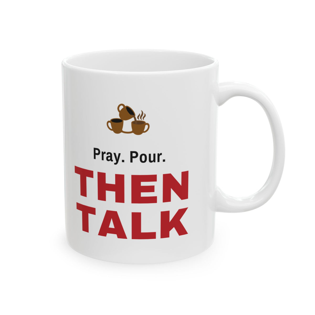 Christian Coffee Mug for Christians Who Protect Their Morning Prayer Time