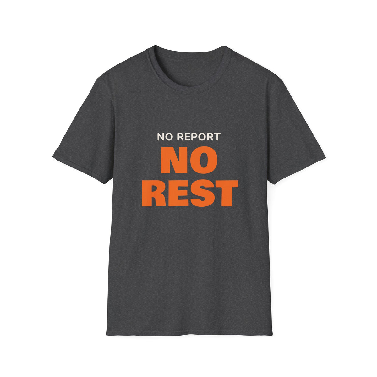 Halloween Nurse Shirt for Nurses Celebrating Together, "No Report No Rest"