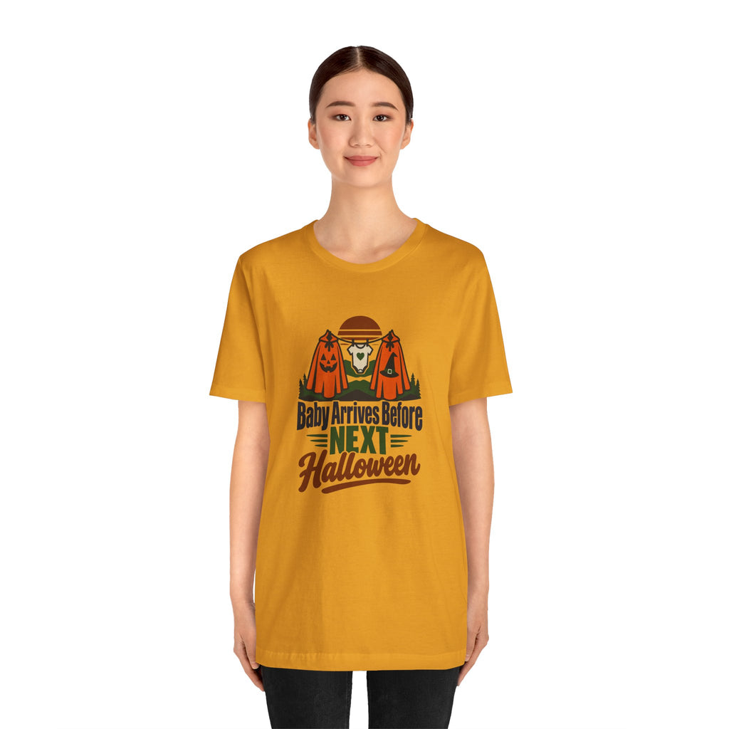 Halloween Pregnancy Announcement Shirt for Expectant Parents