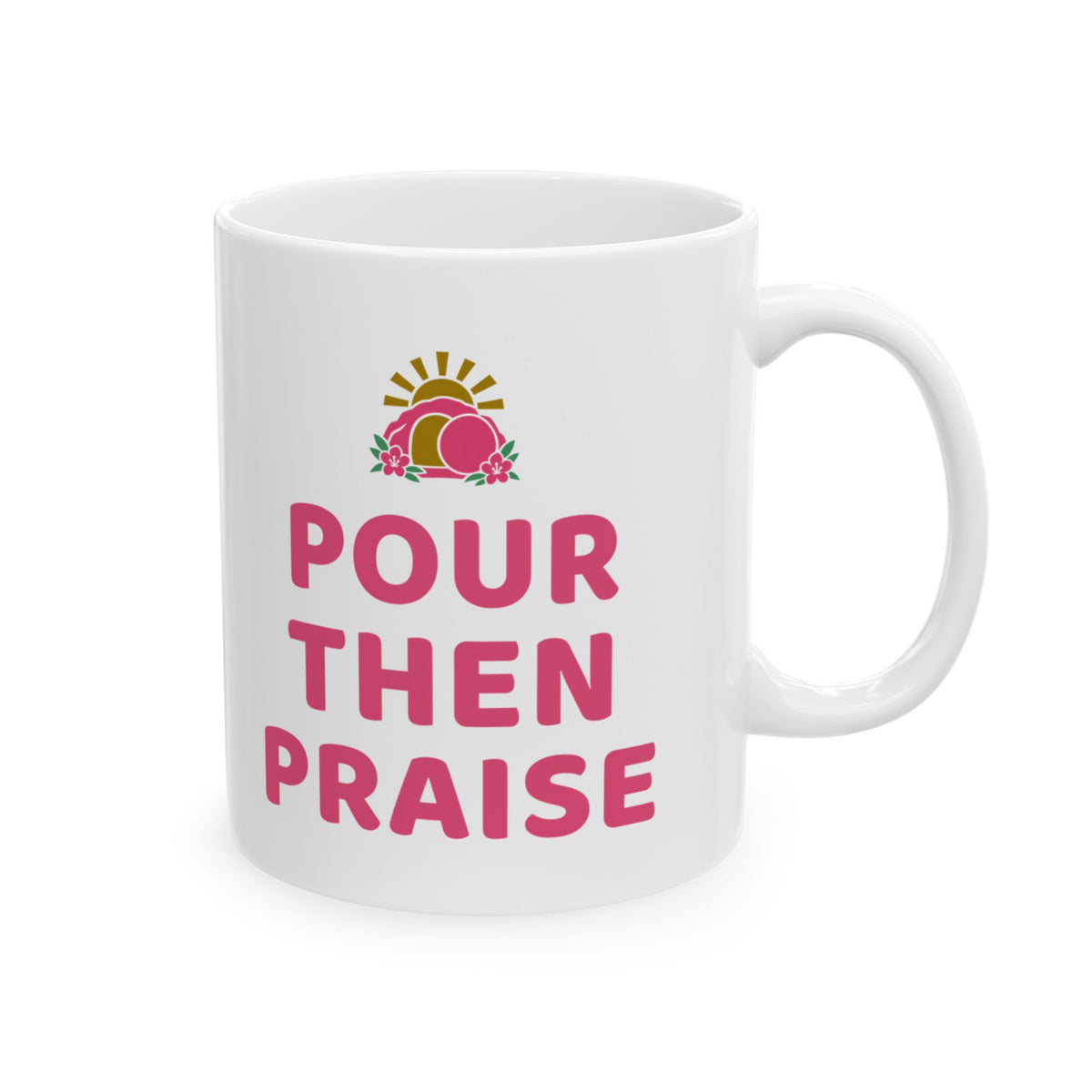 Christian Easter Mug for Christian Grandparents and Easter Hosts