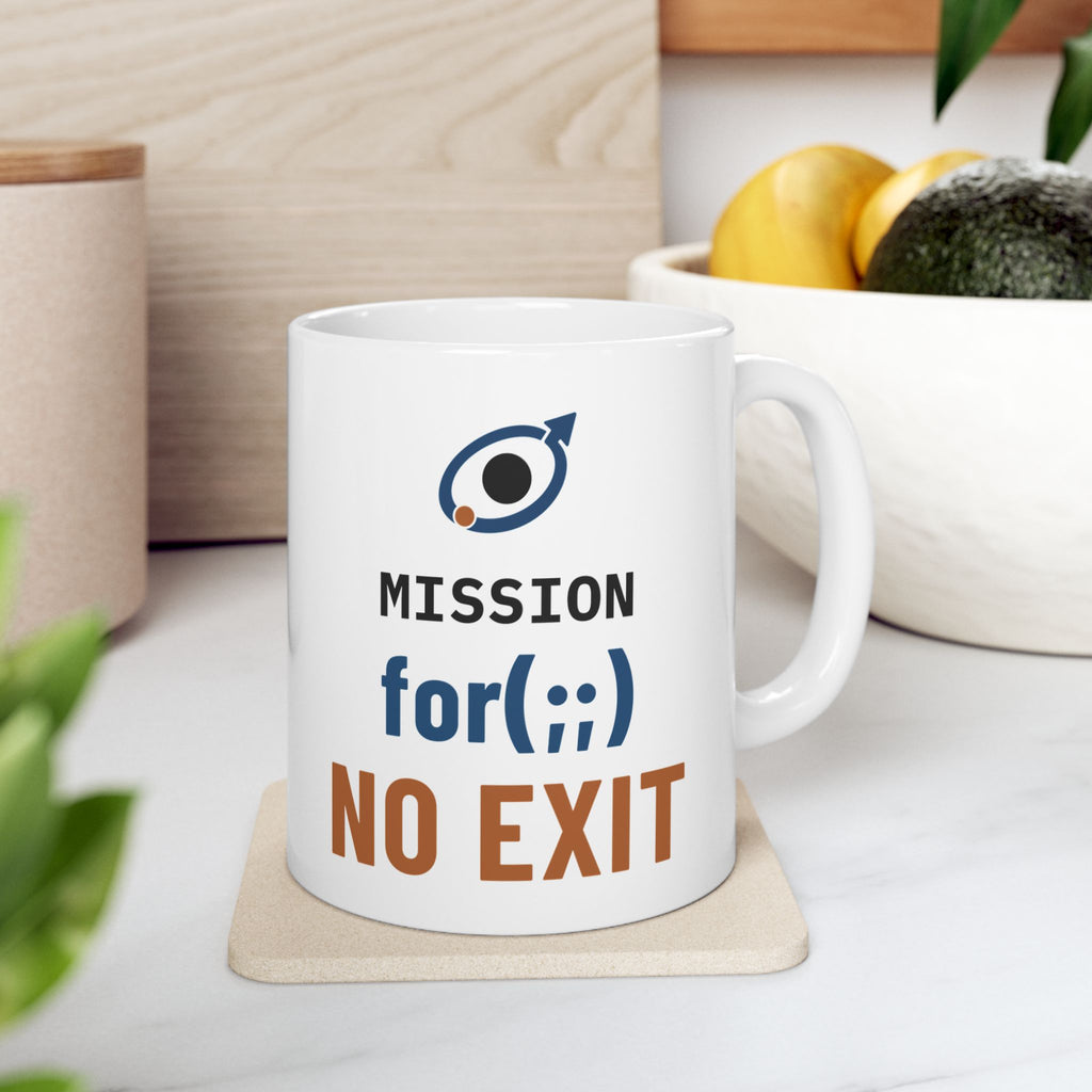 Software Engineer Space Mug for Developers Who Love Space Code