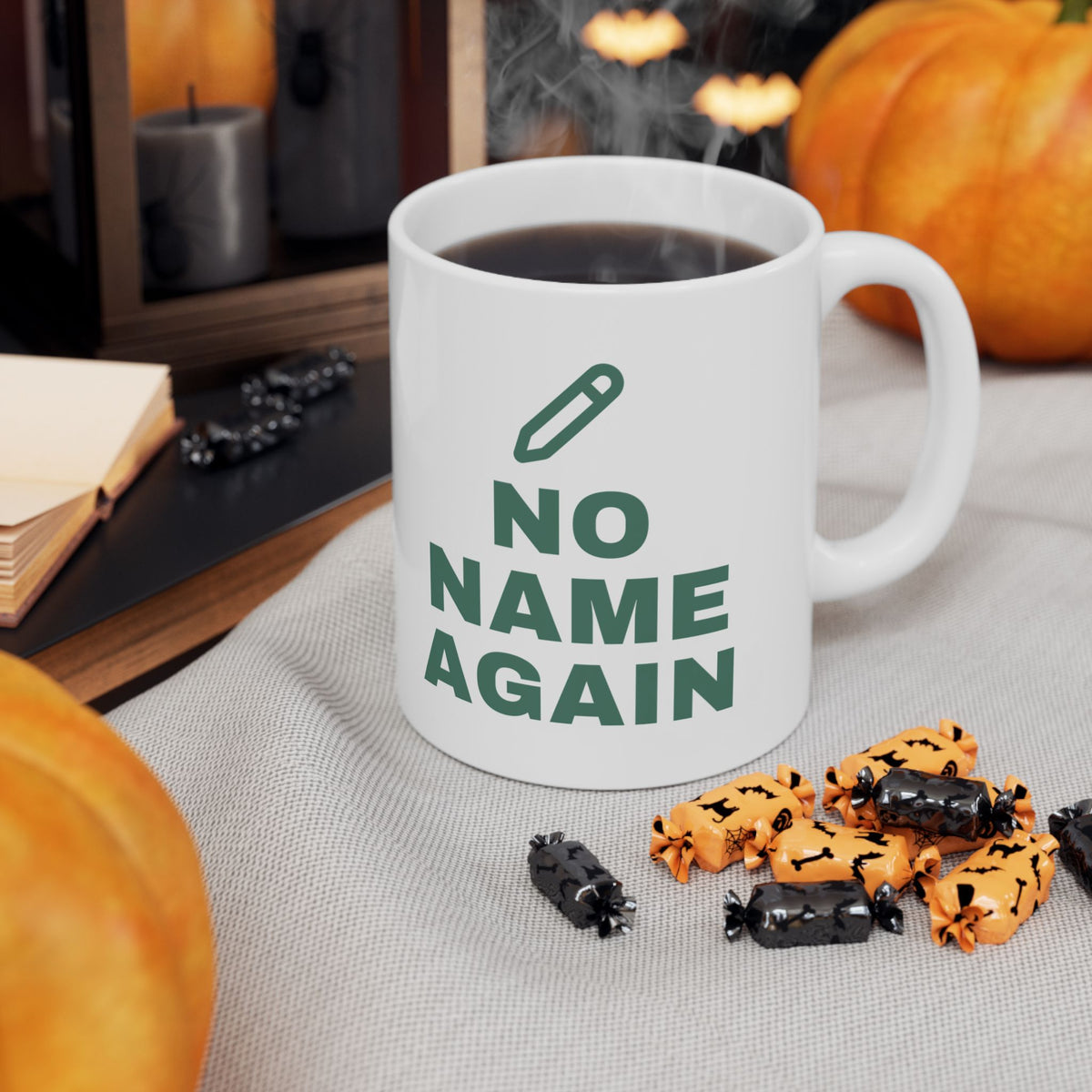Elementary Teacher Mug “No Name Again” for Teachers Grading Worksheets