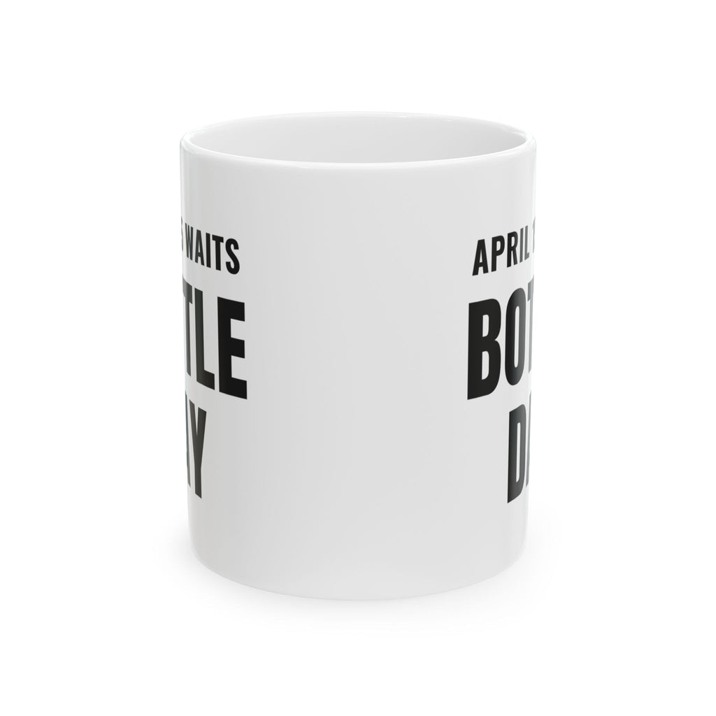 Homebrewing Mug for CPAs, "Bottle Day" Homebrew Accountant Mug Gift