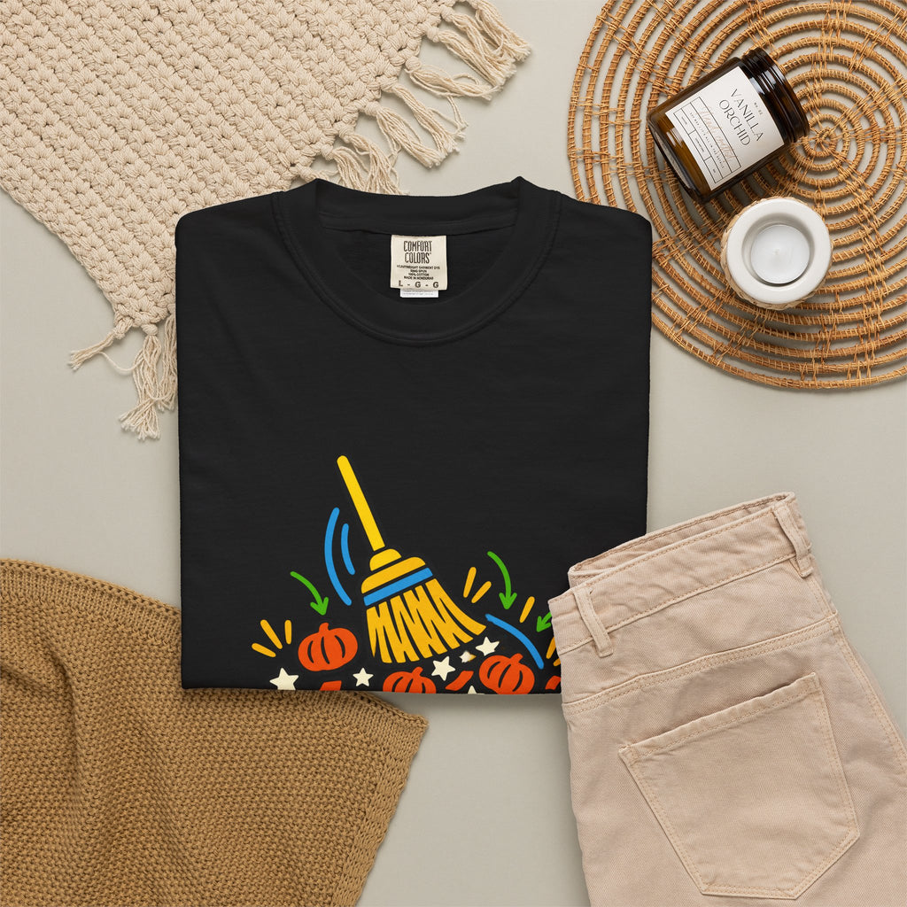 Teacher Halloween Shirt for Elementary Teachers Cleaning Up Classroom Parties