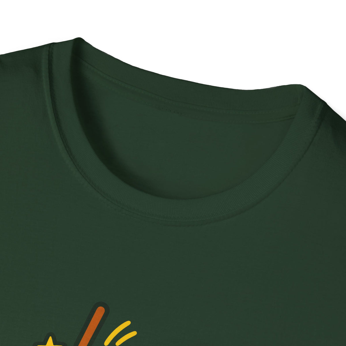 Halloween Teacher Shirt for Elementary Teachers, "Glitter Outlasts Ghosts"