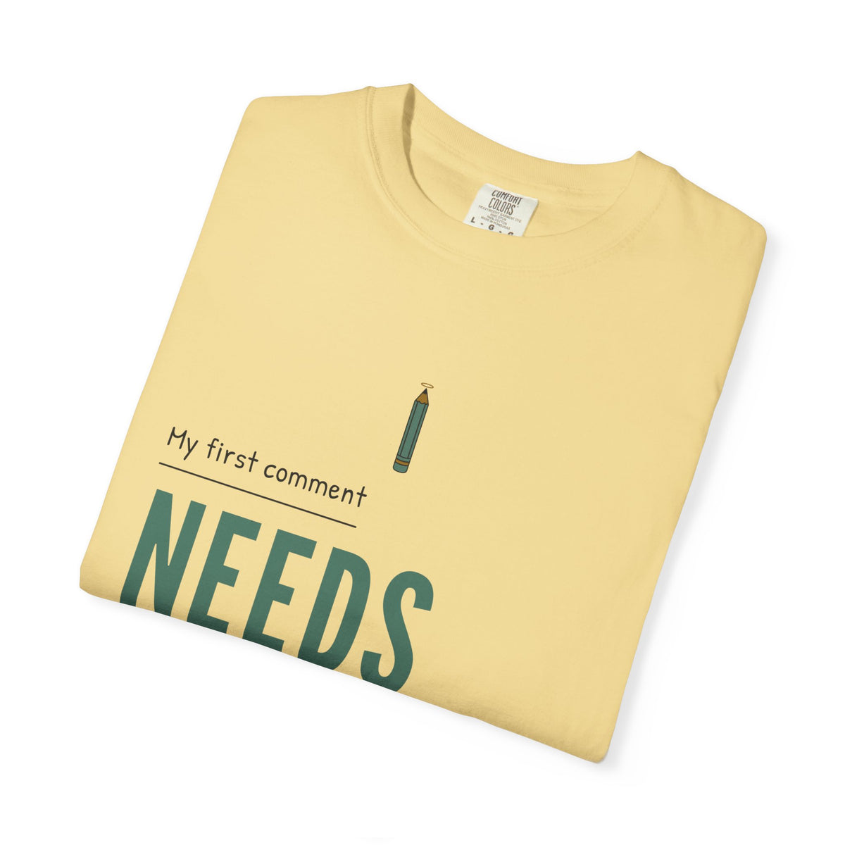 Christian Teacher Shirt for Teachers Editing Their Own Feedback