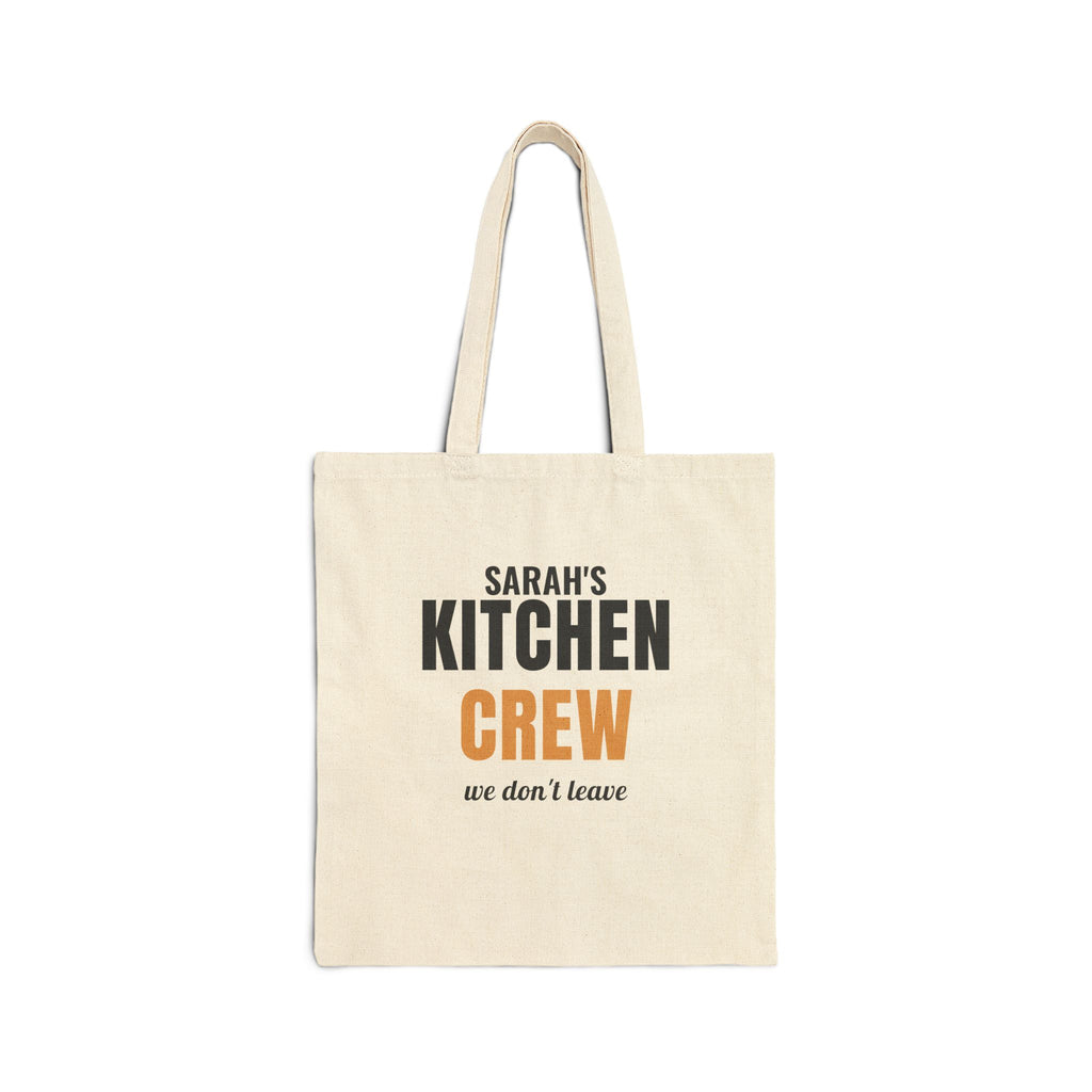 Personalized Pickleball Tote Bag for Kitchen Crew Regulars