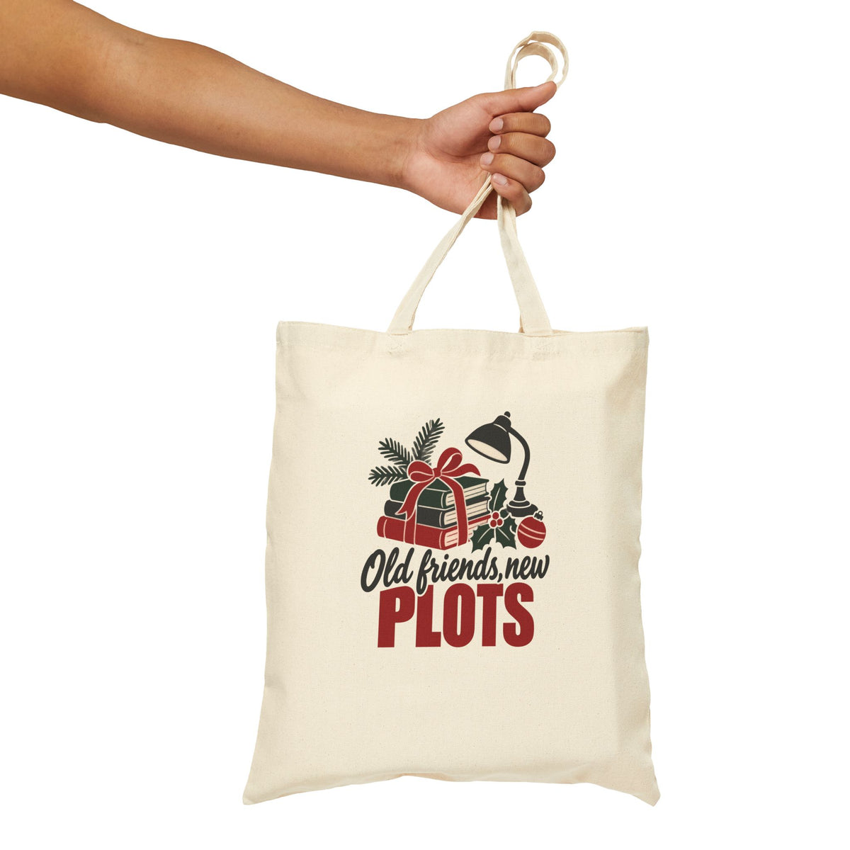 Book Club Christmas Tote for Book Club Members Exchanging Christmas Books