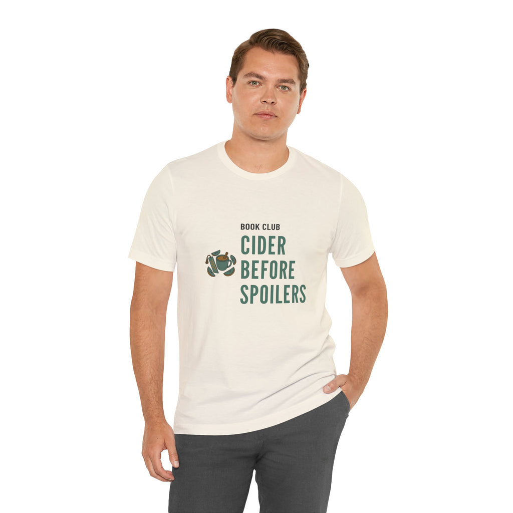 Cider Book Club Shirt for Adult Orchard-Going Reading Friends