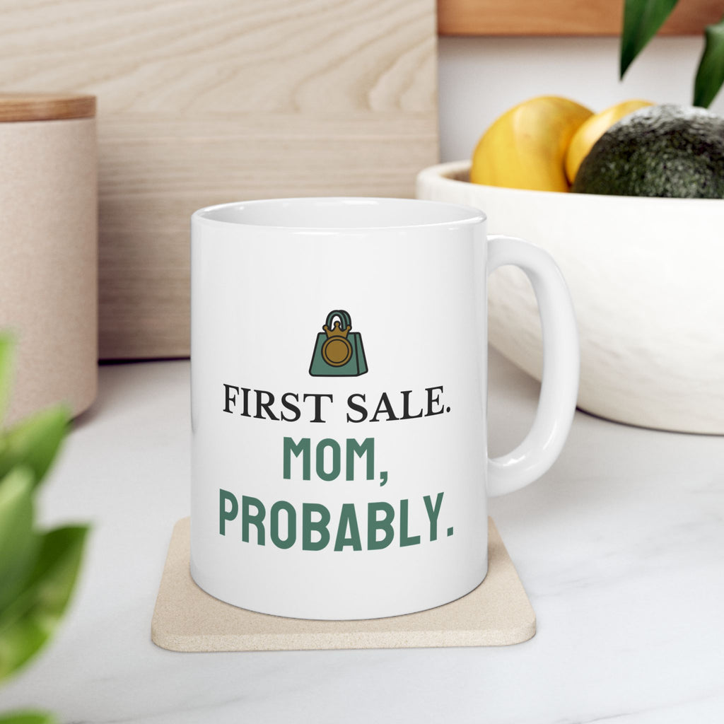 Online Store Owner Mug for Owners Celebrating Their First Sale