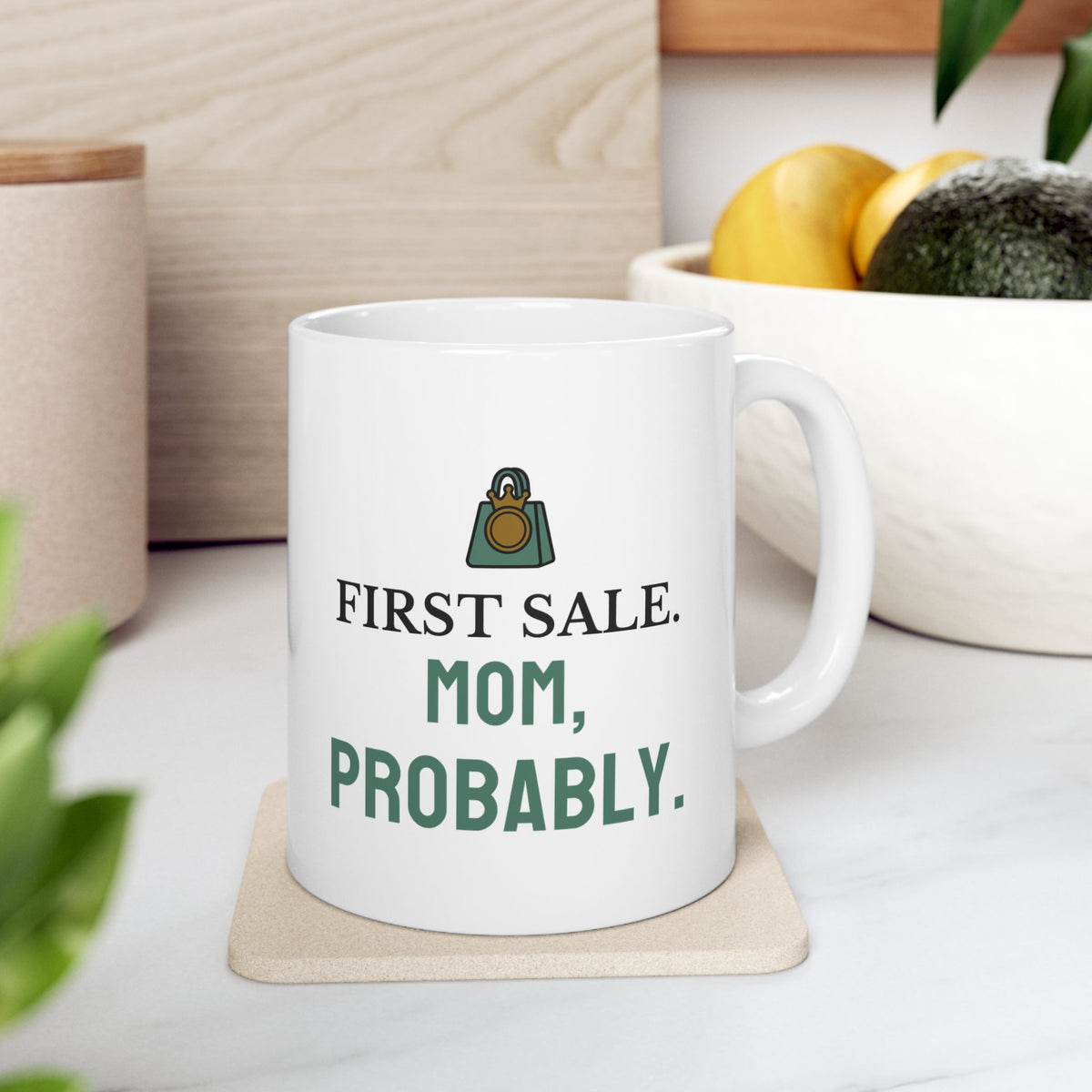 Online Store Owner Mug for Owners Celebrating Their First Sale