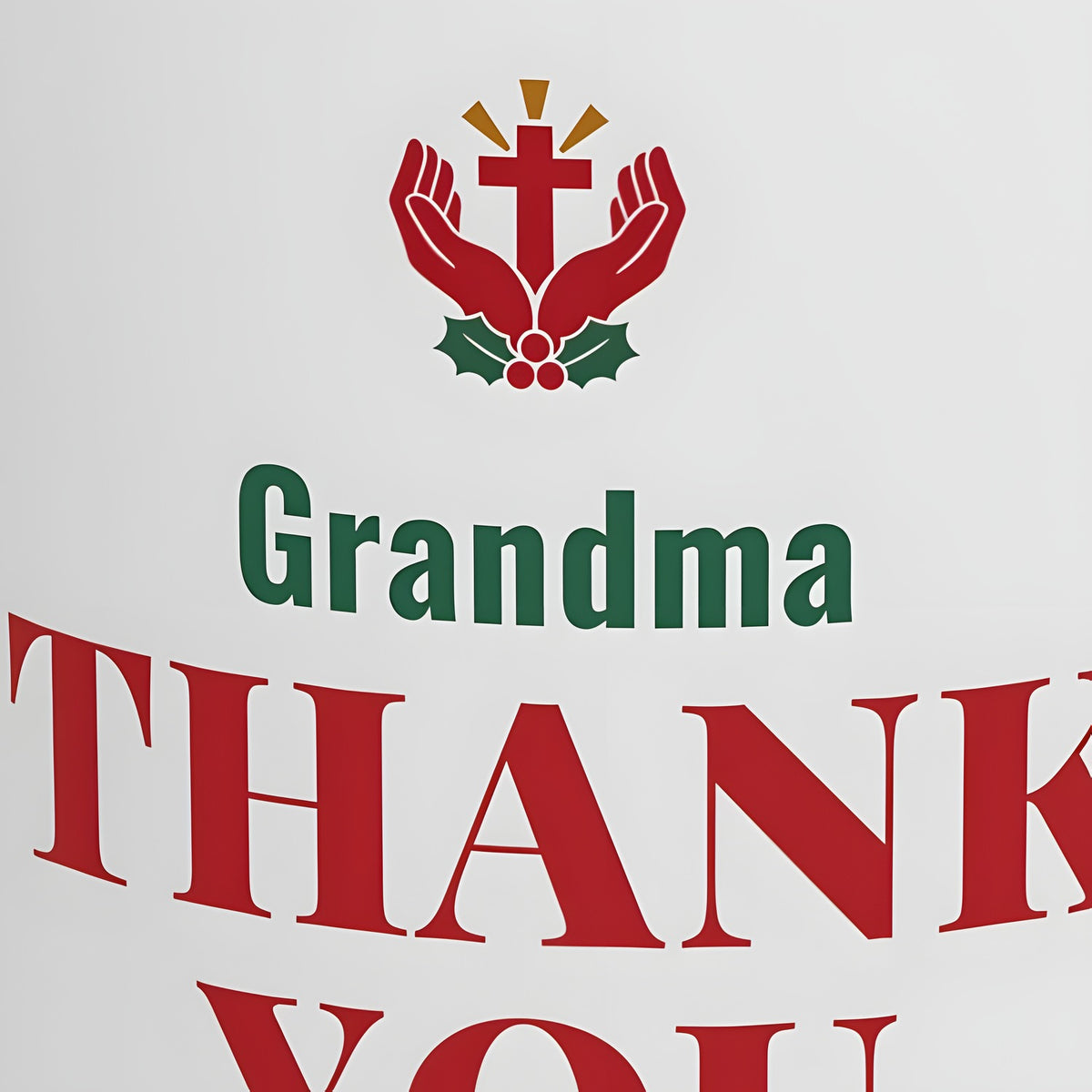 Christian Grandma Mug for Grandmothers, Christmas Gift From Grandchildren hermes-closeup