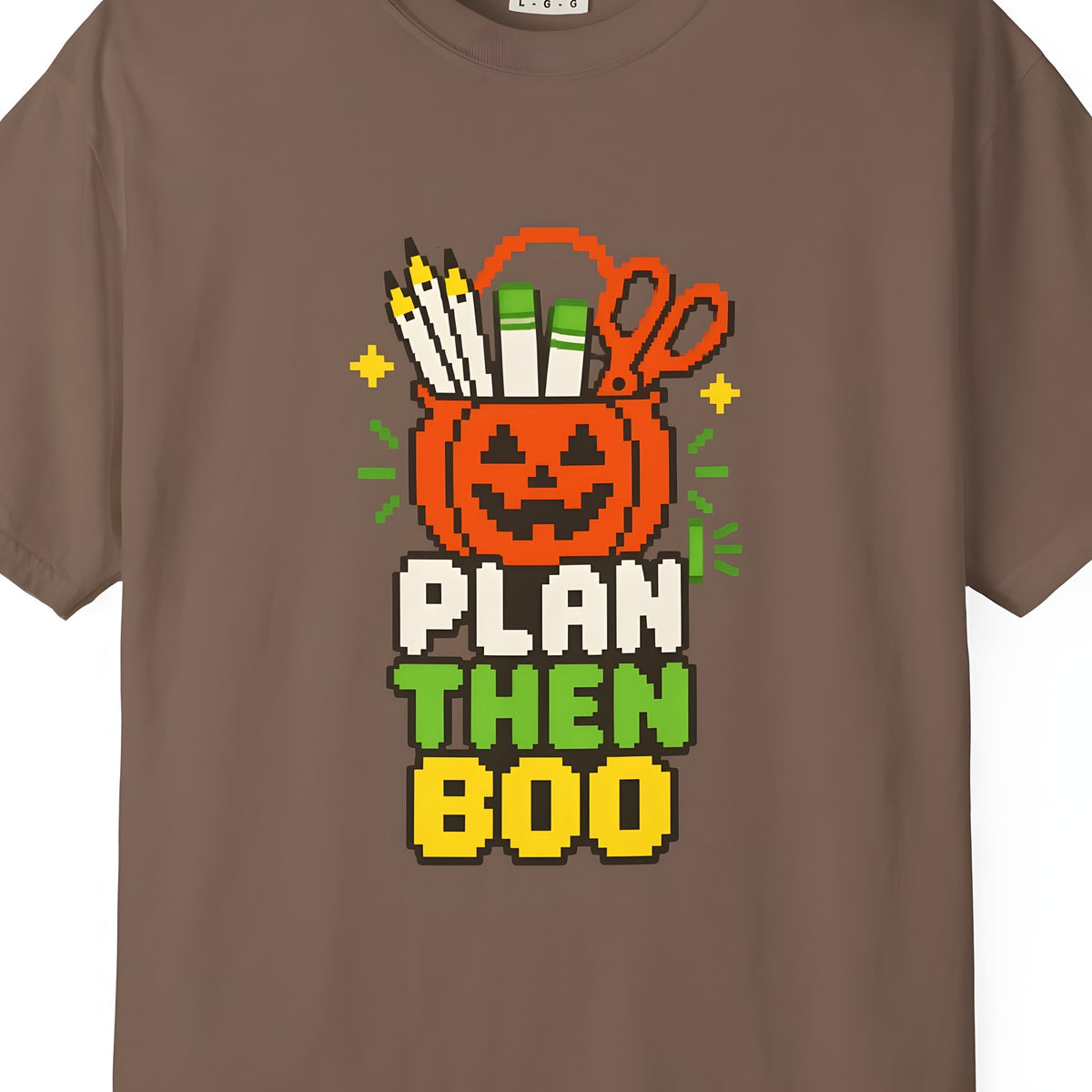 Teacher Halloween Shirt for Teachers Organizing Halloween Classroom Parties hermes-closeup